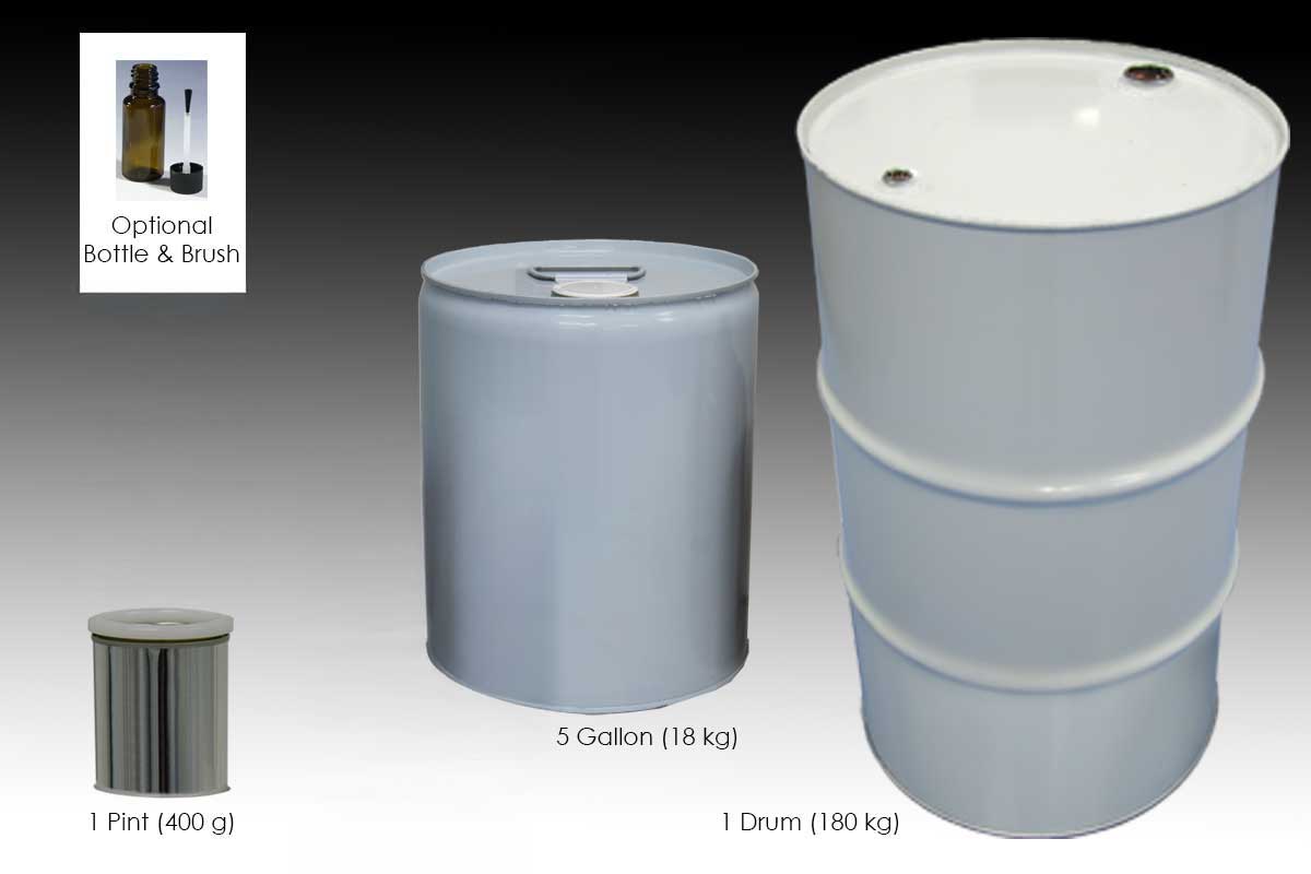 Example packaging. <br>
Packaging may vary based on rheology and material type. <br>
Please contact for more information.